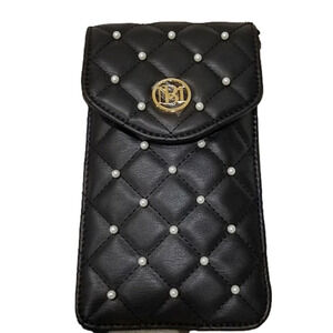 NWT Badgley Mischka Pearl Quilted Phone Case
